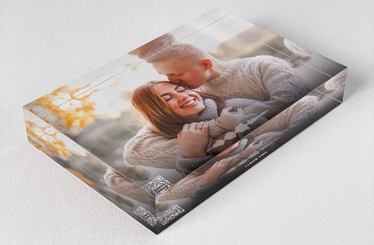 Wavibly Acrylblock Jahrestag