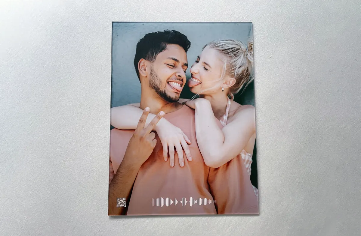 Wavibly Acrylglas Freund und Freundin