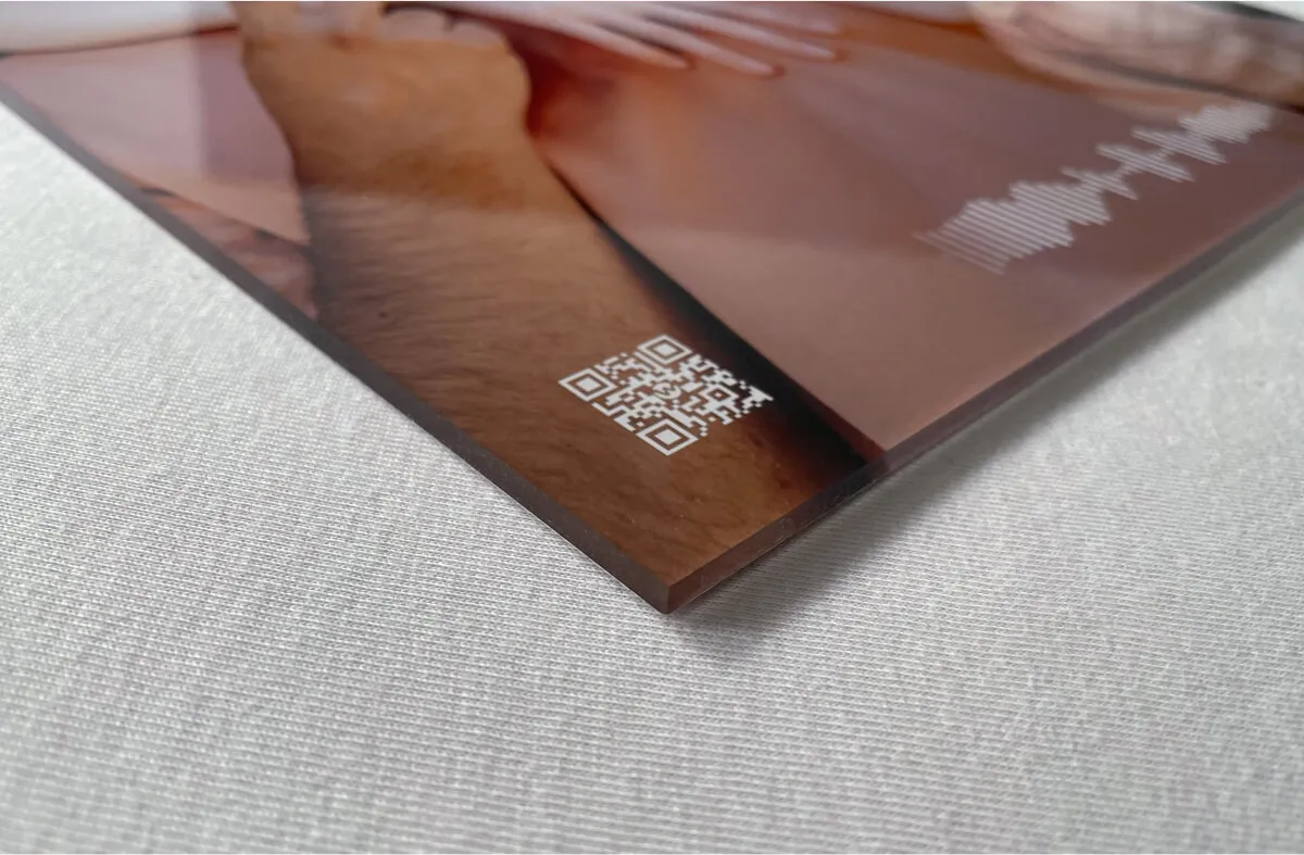 Wavibly Acrylglas Freund und Freundin