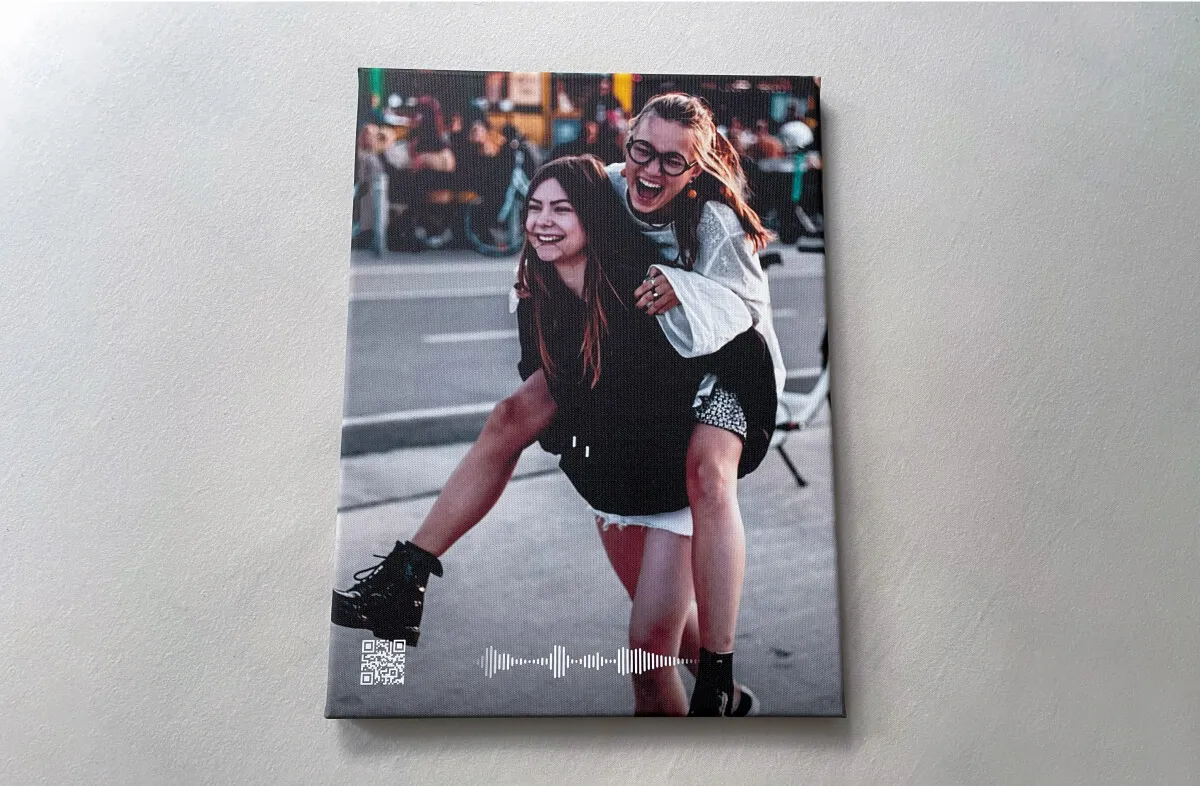 Wavibly Leinwand beste Freunde