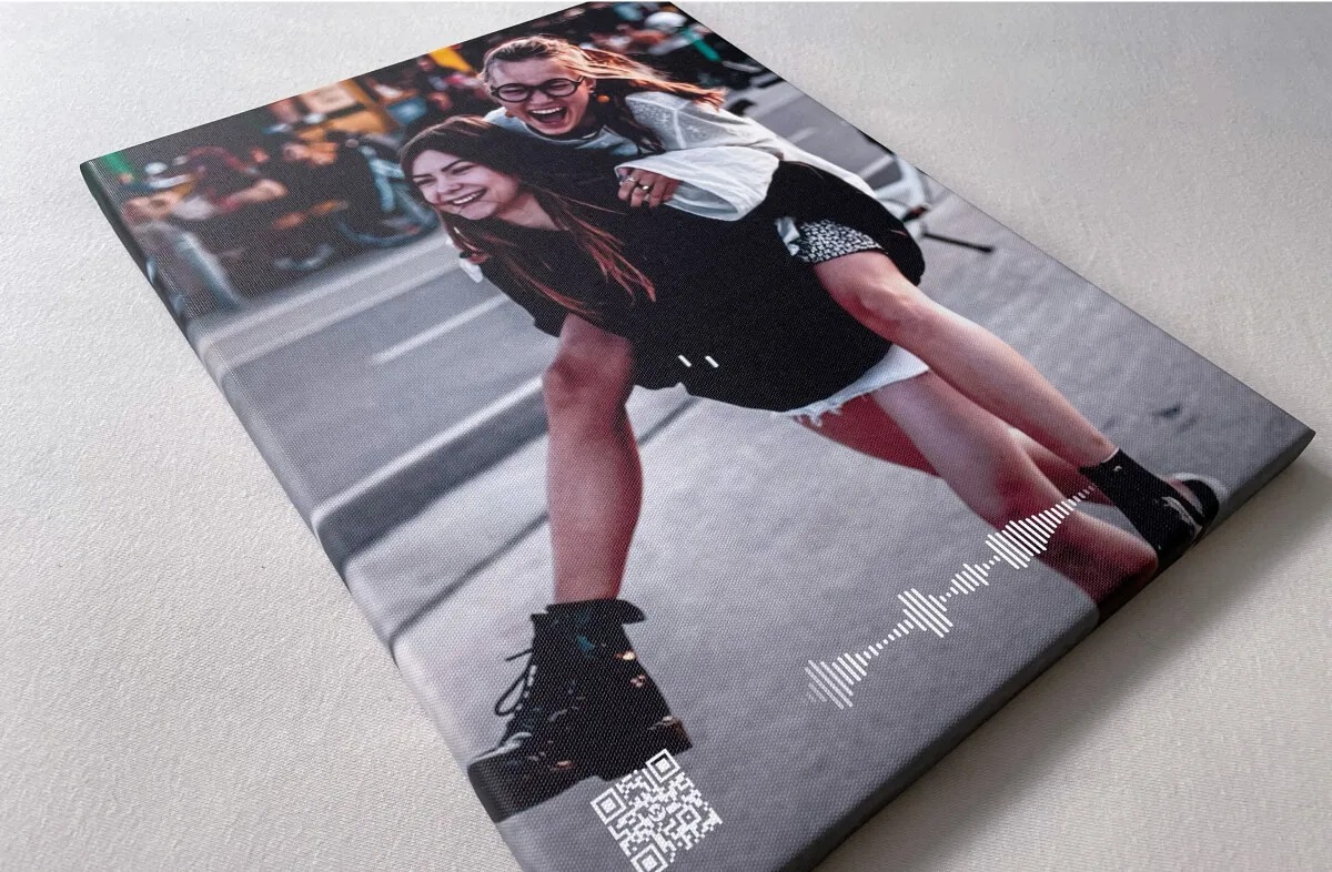 Wavibly Leinwand beste Freunde